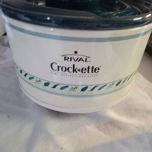 Rival Crock-Ette 1 Quart Stoneware Slow Cooker Crock Pot with Lid